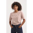 Olivia Striped Tee Terra Off White