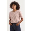 Olivia Striped Tee Terra Off White