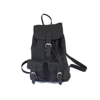 Büffellederbörse "2 Laschen" blau