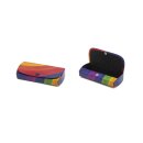 Shantileder-Brillenetui "Regenbogen"