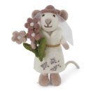 Small White Mouse - Bride