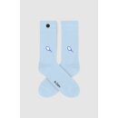 Socken Racket light blue