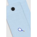 Socken Racket light blue