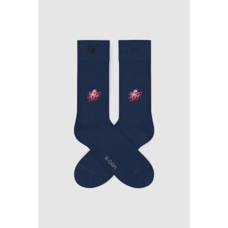 Socken Octopus navy