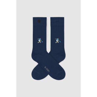 Socken Tennis player navy