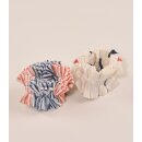 2 SCRUNCHIES Maritimo, 100% Baumwolle