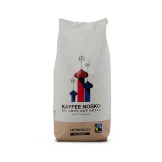 Kaffee Nosko Heinrich Der Starke Fairtrade 100% Arabica 1kg