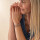 Pleasure Lapislazuli silberfarbiges Armband