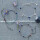 Pleasure Lapislazuli silberfarbiges Armband