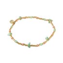 Flashy Aventurin goldfarbiges Armband