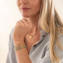 Flashy Aventurin goldfarbiges Armband