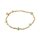 Flashy Aventurin goldfarbiges Armband