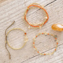 Flashy Citrin goldfarbiges Armband