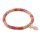 Artistic Rosenquarz goldfarbiges Armband