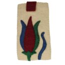 Filzhülle-Smartphone Tulpe