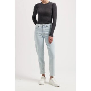 Damen Jeans Mams High Tapered - Light Stone