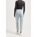 Damen Jeans Mams High Tapered - Light Stone