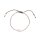 Wanting Rosenquarz Armband Silberfarben