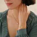 Wanting Mondstein Armband Goldfarben
