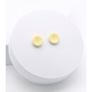 OHRRINGE hellgelb, Tagua dm 1,2cm