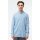 Flanellhemd mit Stehkragen - Light Blue