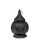Laterne 29x18cm, ORIENTAL LIGHTS,  schwarz-gold, Eisenblech