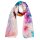 Schal 200x70, ONE WORLD multicolour, Modal-Baumwolle