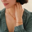 Wanting Karneol Armband Goldfarben