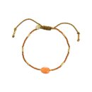Wanting Karneol Armband Goldfarben