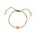 Wanting Karneol Armband Goldfarben