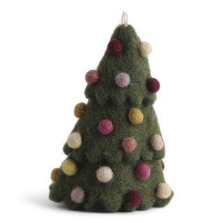 Christbaum grün, 9 cm