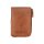 Kartenetui Vintage 10x7cm braun, Rindsleder