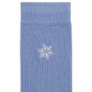 Socken Stickerei Schneeflocke