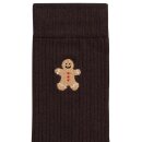 Socken Stickerei Lebkuchen