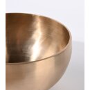 KLANGSCHALE Messing ,handgetrieben dm12,5xH5,5 390g