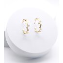 CREOLEN Punkte, Messing 18k vergoldet dm 2cm