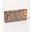 DAMENBÖRSE Kringel, Ziegenleder 19xH10cm