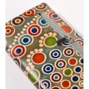 DAMENBÖRSE Kringel, Ziegenleder 19xH10cm