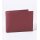 GELDBÖRSE weinrot, Rindsleder 13x9,5cm