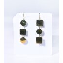 OHRRINGE Upcycling Messing, Formen L 8cm