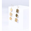 OHRRINGE Upcycling Messing, Formen L 8cm