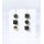 OHRRINGE Upcycling Messing, Formen L 8cm