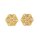 Ohrstecker, FLOWER OF LIFE, 22K vergoldet