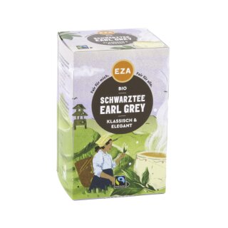 EARL GREY SCHWARZTEE 20x1,7g kbA, Schwarzer Tee in Beutel