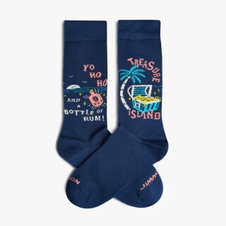 Socken Treasure Island