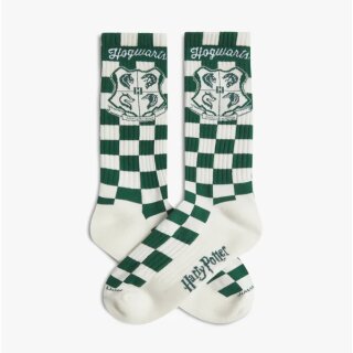 Socken Harry Potter Hogwarts Karo grün