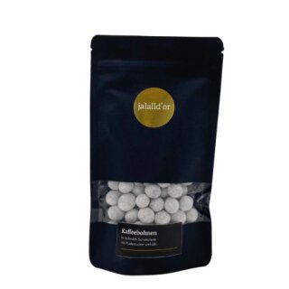 Kaffeebohnen in Vollmilch-Schokolade