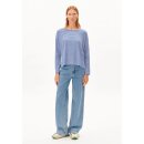 XIANAA STRIPE LONGSLEEVE oatmilk-dynamo blue XS