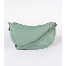 TASCHE Crossbody M mint, Rindsleder H19 x B28 x T8cm