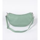 TASCHE Crossbody M mint, Rindsleder H19 x B28 x T8cm